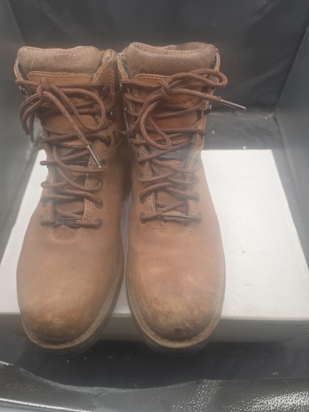 Danner‎ Brown Leather Lace-Up Work Boots